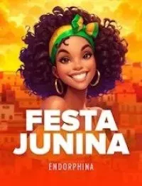 festa junina game logo